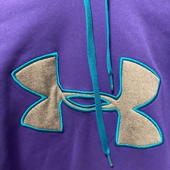 Under Armour Purple And Gray Sweatshirt Women’s Small - Picture 4 of 4